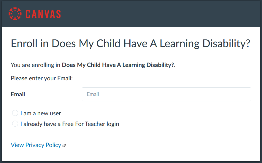 Canvas Login WSD Guide