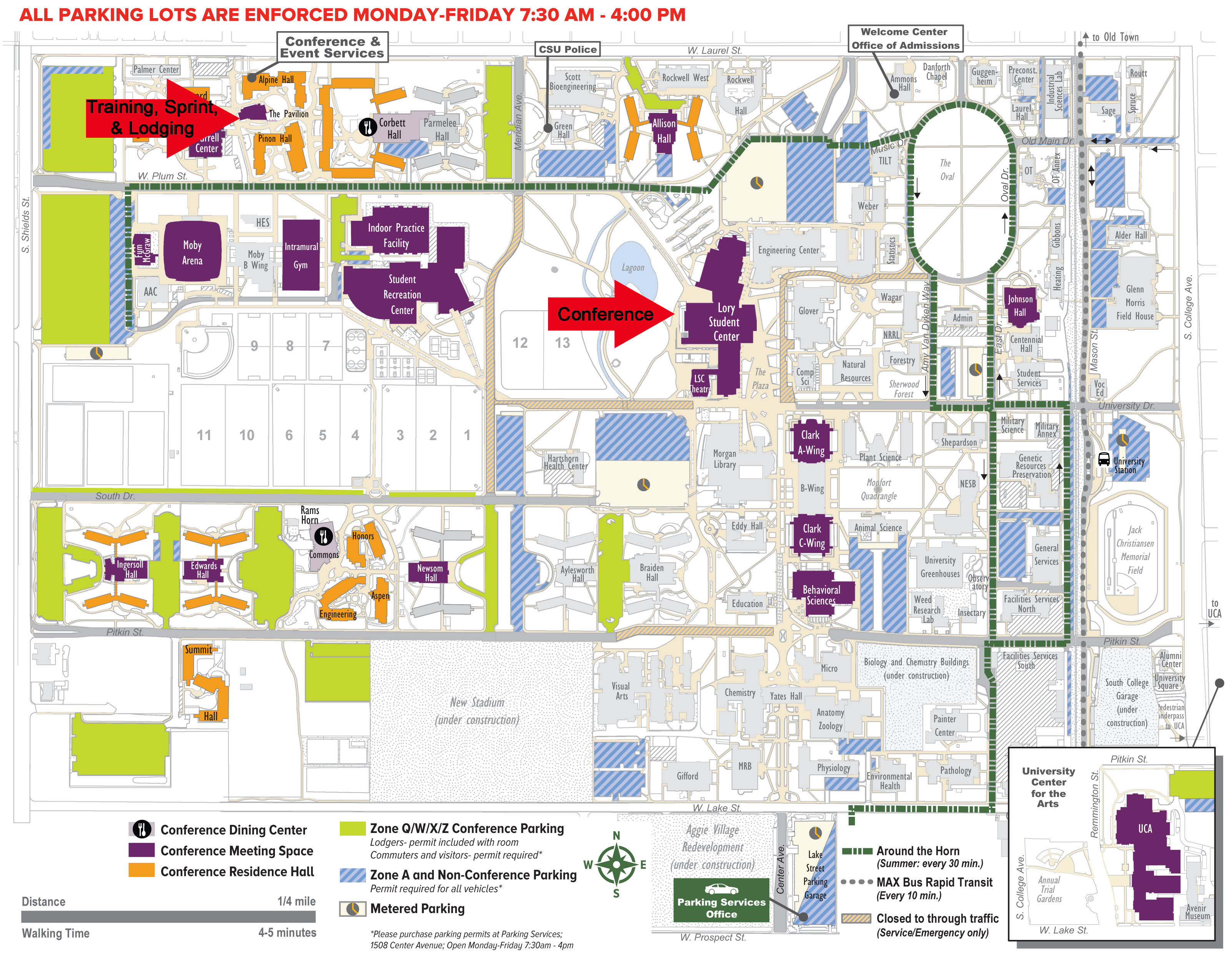 Csu Campus Map Colorado