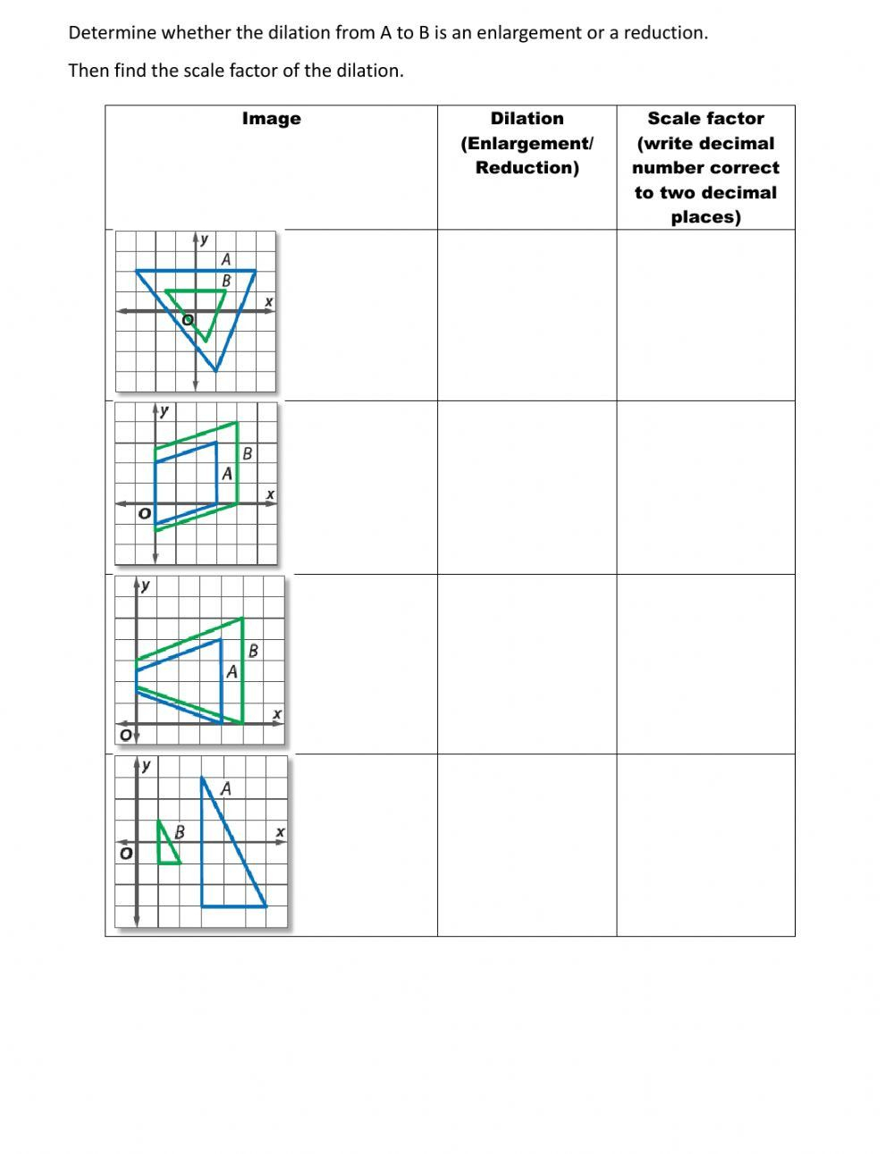Dilation Math: Scale Shapes With Confidence