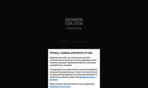 Monroe College Elearn Online Education
