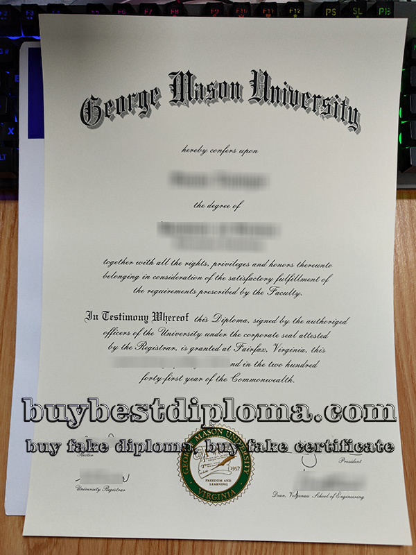 5 George Mason Certificates