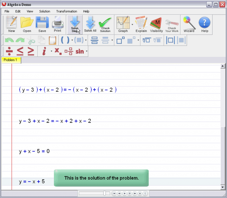 Perpendicular Line Equation