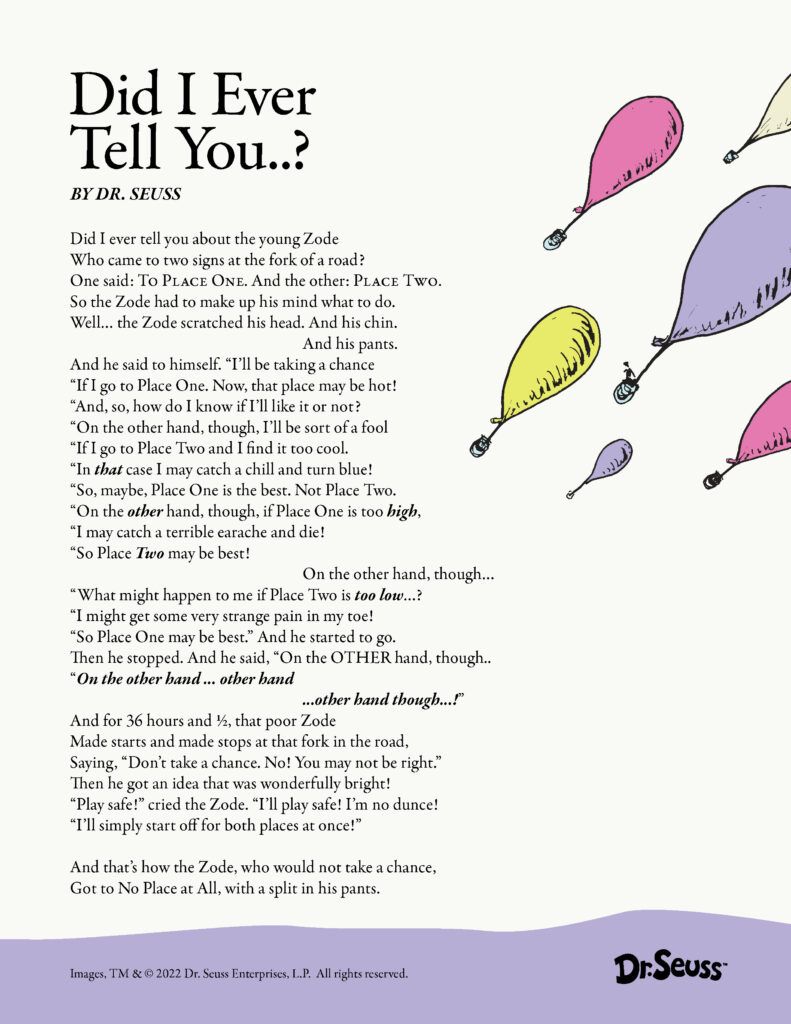 5 Fun Poems