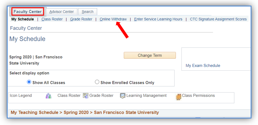 SFSU Faculty Center Events