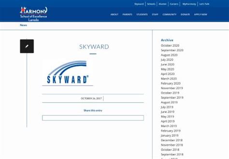 Laredo Skyward Login Access