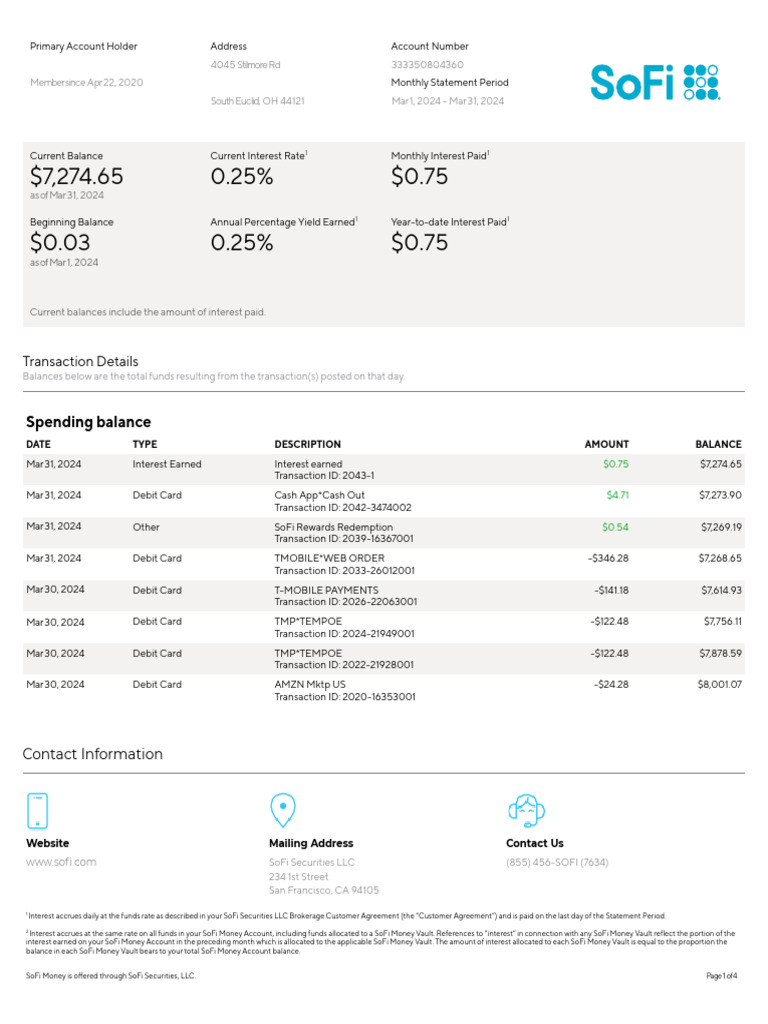 Sofi Mission Statement Overview