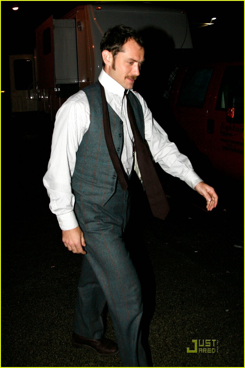 Young Jude Law Mustache